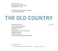 Keith Jarrett (geb. 1945): The Old Country (More From The Deer Head Inn), CD