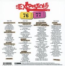 Sex Pistols: 76 - 77 (Limited Edition), 4 CDs