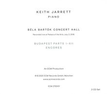 Keith Jarrett (geb. 1945): Budapest Concert, 2 CDs