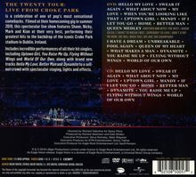 Westlife: The Twenty Tour: Live From Croke Park, 1 CD und 1 DVD