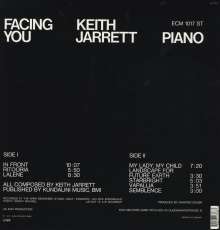 Keith Jarrett (geb. 1945): Facing You (180g), LP