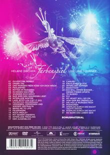 Helene Fischer: Farbenspiel Live - Die Tournee, DVD