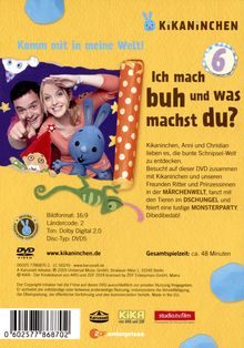 Kikaninchen DVD 6: Ich mach Buh und was machst du?, DVD