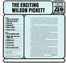 Wilson Pickett: The Exciting Wilson Pickett (Limited Edition) (Crystal Clear Vinyl) (Mono), LP