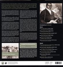 "Blind" Lemon Jefferson: The Rough Guide To Blues Legends: Blind Lemon Jefferson (remastered) (180g) (Limited Edition), LP