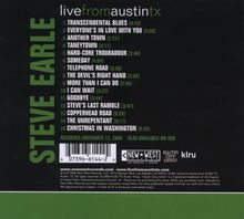 Steve Earle: Live From Austin, Tx, 2000, CD