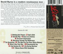 David Byrne: Live From Austin, TX 2001, 1 CD und 1 DVD