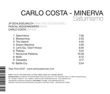 Carlo Costa: Saturnismo, CD