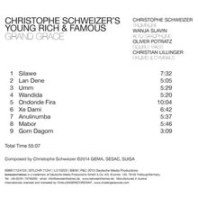 Christophe Schweizer (geb. 1968): Grand Grace, CD