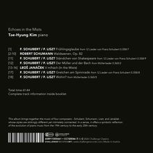 Echoes in the Mists  
Tae-Hyung Kim piano  
Total time 61:44  
Complete track information inside booklet  