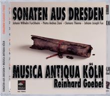 Musica Antiqua Köln - Sonaten aus Dresden, CD