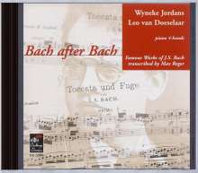 Max Reger (1873-1916): Bach-Transkriptionen für Klavier 4-händig, CD
