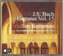 Johann Sebastian Bach (1685-1750): Sämtliche Kantaten Vol.15 (Koopman), 3 CDs