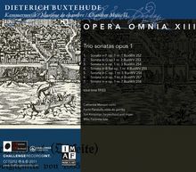 Dieterich Buxtehude (1637-1707): Opera Omnia XIII (Kammermusik 2), CD