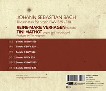 Johann Sebastian Bach (1685-1750): Triosonaten BWV 525-530, CD