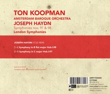 Joseph Haydn (1732-1809): Symphonien Nr.97 &amp; 98, CD