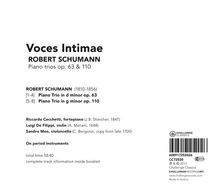 Robert Schumann (1810-1856): Klaviertrios Nr.1 &amp; 3, CD
