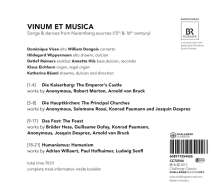 Vinum et Musica - Songs &amp; Dances from Nuremberg Sources, CD