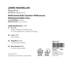 James MacMillan (geb. 1959): MacMillan Series Vol.2, CD
