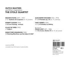 Stolz Quartet - Dutch Masters and their Inspiration, CD
