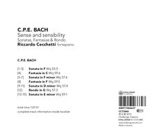 Carl Philipp Emanuel Bach (1714-1788): Klaviersonaten, Fantasien &amp; Rondo, CD