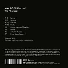 Max Richter (geb. 1966): Remixed: Vivaldi's Four Seasons (Bearbeitungen für Klaviertrio), CD