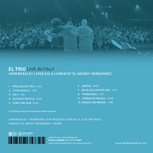 El Trio (Beasley, Gola, Hernández): Live In Italy, CD