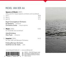 Michael van der Aa (geb. 1970): Imprint für Violine &amp; Barockorchester, CD
