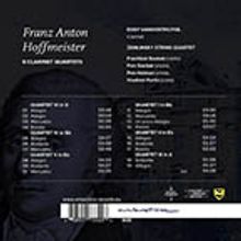 Franz Anton Hoffmeister (1754-1812): Klarinettenquartette Nr.1-6, CD