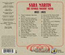 Sara Martin: The Famous Moanin' Mama, CD