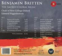 Benjamin Britten (1913-1976): Geistliche Chorwerke, 2 CDs