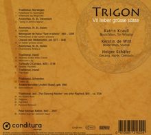 Trigon: Vil lieber Grüße Süße, CD