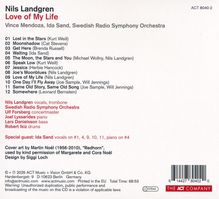 Nils Landgren, Love of My Life. Songliste: 1. Lost in the Stars, 2. Moonshadow, 3. Get Here... Special guest: Ida Sand.