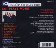E.S.T. - Esbjörn Svensson Trio: Plays Monk, CD