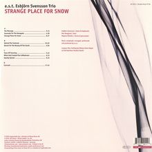 E.S.T. - Esbjörn Svensson Trio: Strange Place For Snow (180g), 2 LPs