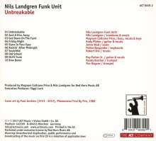 Nils Landgren (geb. 1956): Unbreakable, CD