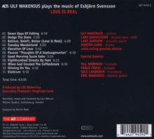 Ulf Wakenius (geb. 1958): Love Is Real, CD