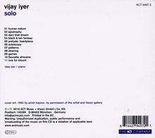 Vijay Iyer (geb. 1971): Solo, CD