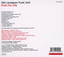 Nils Landgren (geb. 1956): Funk For Life, CD