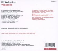 Ulf Wakenius (geb. 1958): Vagabond, CD