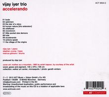 Vijay Iyer (geb. 1971): Accelerando, CD