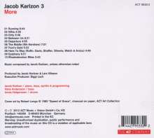 Jacob Karlzon (geb. 1970): More, CD