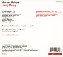 Vincent Peirani (geb. 1980): Living Being, CD