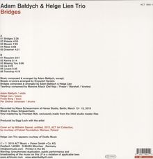Adam Bałdych &amp; Helge Lien: Bridges (180g), LP