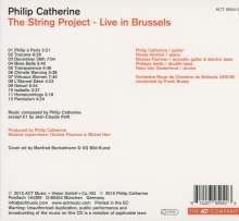 Philip Catherine (geb. 1942): The String Project: Live In Brussels, CD