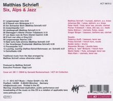 Matthias Schriefl (geb. 1981): Six, Alps And Jazz, CD