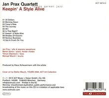 Jan Prax (geb. 1992): Keepin' A Style Alive, CD