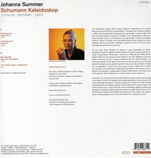 Johanna Summer (geb. 1995): Schumann Kaleidoskop (180g), LP