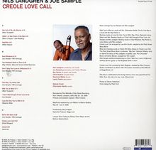 Nils Landgren &amp; Joe Sample: Creole Love Call (180g), 2 LPs