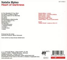 Natalia Mateo (geb. 1983): Heart Of Darkness, CD